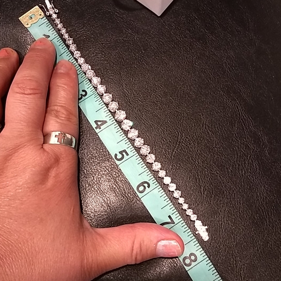 🔥FINALPRICE🔥Sterling.925.RJ.GrazianoCZ.bracelet - Picture 7 of 16